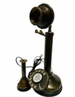 Antique Rotary Dial Candlestick Telephone Vintage Working Landline Retro Phone