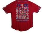 Negro League Baseball Commemorative Jersey Red All Team Embroidery Brand New