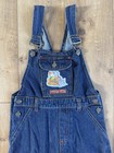 Vintage Disney Handy Manny 4t 2pc Denim Overalls   Orange Long Sleeve Tee Set