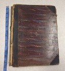 Morbid 1800   s early 1900   s Scrapbook With Disasters-one Of A Kind 