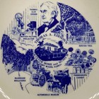 Vintage Thomas Edison Winter Home museum Collectible Souvenir Memorabilia Plate