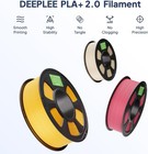 Pla  2 0 Filament 1 75mm  Stronger Toughness 3d Printer Filament  Black 1kg 