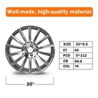 20x8 5 Front Wheel Rim 5x112 Et40 66 6mm Hub Bore Set Of 2