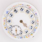 Elgin Grade 121 6-size 15-jewel Antique Pocket Watch Movement  Nice Fancy Dial