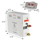 9kw Steam Generator St-135m Shower Sauna Bath Home Spa Controller Humidifier