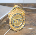 Guard Badge Per Mar Investigation Service Co 1575 Vintage Obsolete Hi Glo 2 3 8 