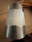 Pipe Nipple 4  Schedule 40 X 6  Long  Npt Thread Both Ends  304 Stainless Steel