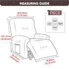 Recliner Chair Cover Stretch Soft Recliner Slipcover Sofa Couch Armchair Cover