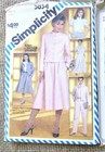 Vintage Simplicity 3 Uncut Sewing Patterns 1976  1978  1982 Ladies 8466    