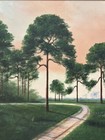 R a  Mclendon Jr   second Generation Highwaymen  Florida Oil Painting    signed