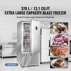Uimoso 370l Commercial Freezer With 15 Trays For Seafood  Gelato  And More