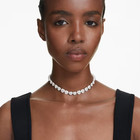 Swarovski Ariana Grande Capsule Collection Pearl Crystal Heart Necklace