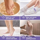 C  lor Foot Peeling Mask 2 Pairs Aloe Vera Lavender Callus Exfoliator