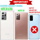For Samsung Galaxy Note 20 Ultra Note 10 Plus Case Phone Cover   Tempered Glass