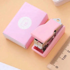 Mini Stapler   Staples Cute Portable Small Office Study Stapler With Box  1 Pc 