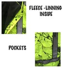 High Visibility Safety Vest Waterproof Hoodie Fleece-lining Waterproof