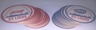 Budweiser Bud Light Cardboard Beer Coasters Lot Of 50 One Side Bud One Side B L