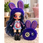 Na  Na  Na  Surprise Melanie Mod Series 4 Doll   Bunny Purse Complete Mga