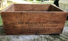 Vintage Western Cartridge 32-40 Winchester Small Arms Ammo Wood Box Crate