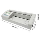 110v Business Card Slitter 3 5 x 2  Letter Size A4 Paper Cutter With Template
