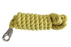 Aj Tack 10 Foot Cotton Lead Rope With Bull Snap