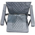 Brookstone  Bkchair-noc  Shiatsu And Dual Heating Folding Massage Chair  Black
