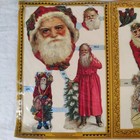 Evergreen Press Antique Scrap Victorian Christmas Santa Seasonal Diecut Paper