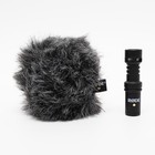 Rode Videomic Me-l Black Smartphone Directional Microphone Furry Windshield Mic