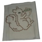 Vtg Kitchen Flour Sack Tea Towels 7 Days Of The Week New Embroidered 23x36   