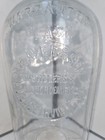 Weaver   Son Elizabethville Pa Embossed Glass Whiskey Bottle Warranted Flask