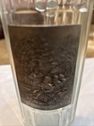 Rare-vintage Sahm Crystal And Pewter Lidded Beer Stein-9 5    Tall Including Lid