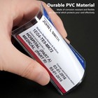 New Medicare Card Holder Protector Sleeves  Social Security Clear 