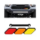 Car Grille Badge Red