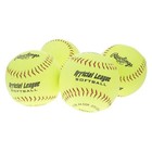 Rawlings Ncaa 11-inch Recreational Fastpitch Softballs 4-pack