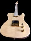 Great Playing Maple Flamed Tl  Vintage Style 6 String Electric Guitar