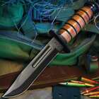 Usmc Marines Tactical Bowie Survival Hunting Knife Military Combat Fixed Blade