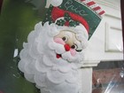 Jolly St Nick Felt Stocking Kit Bucilla  Santa Face Beard Christmas 18  Xmas