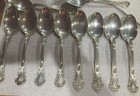 12 Gorham Sterling Silver Teaspoons - Chantilly Pat 1895