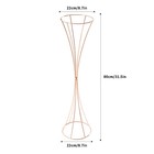 10pcs Set Metal Wedding Flower Trumpet Vase Stand 31 5 Inch Table Vases Decor