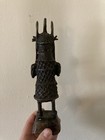 African Bronze Statue  Benin Bronze  About 10 Inches Tall  See Photos