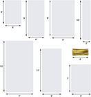 200pcs Clear Cellophane Treat Bags 5x11 Inches  Individual Plastic Cookie Cello