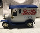 Pepsi-cola  Delivery Truck - Coin Bank With Key
