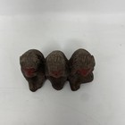 Vintage Three Monkeys Speak Hear See No Evil Made In Japan 1 5 