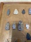 Antique Native American Indian Stone Arrowhead Artifact Relic Point Set Of 26