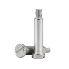 304 Stainless Steel Slotted Shoulder Screw M2-m6 Slot Drive Partial Thread Bolt