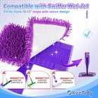 Reusable Wet Jet Pads For Swiffer - 3 Pack  For Deep Cleaning Floors