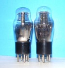 No 27 Philco Radio Audio Amplifier Vintage Vacuum 2 Tubes Valves Tested St 227