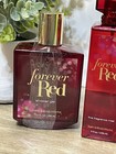 Bath   Body Works Forever Red Lotion  Mist  Shower Gel Set Of 3 Htf