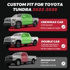 Freesoo Tundra Seat Covers 2026 2025 2024 2023 2022 Full Set  Fit For Toyota    