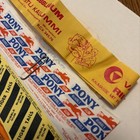 4 Original Vintage 1960s Philadelphia Chewing Gum Corp Bubble Straw Wrapper Roll